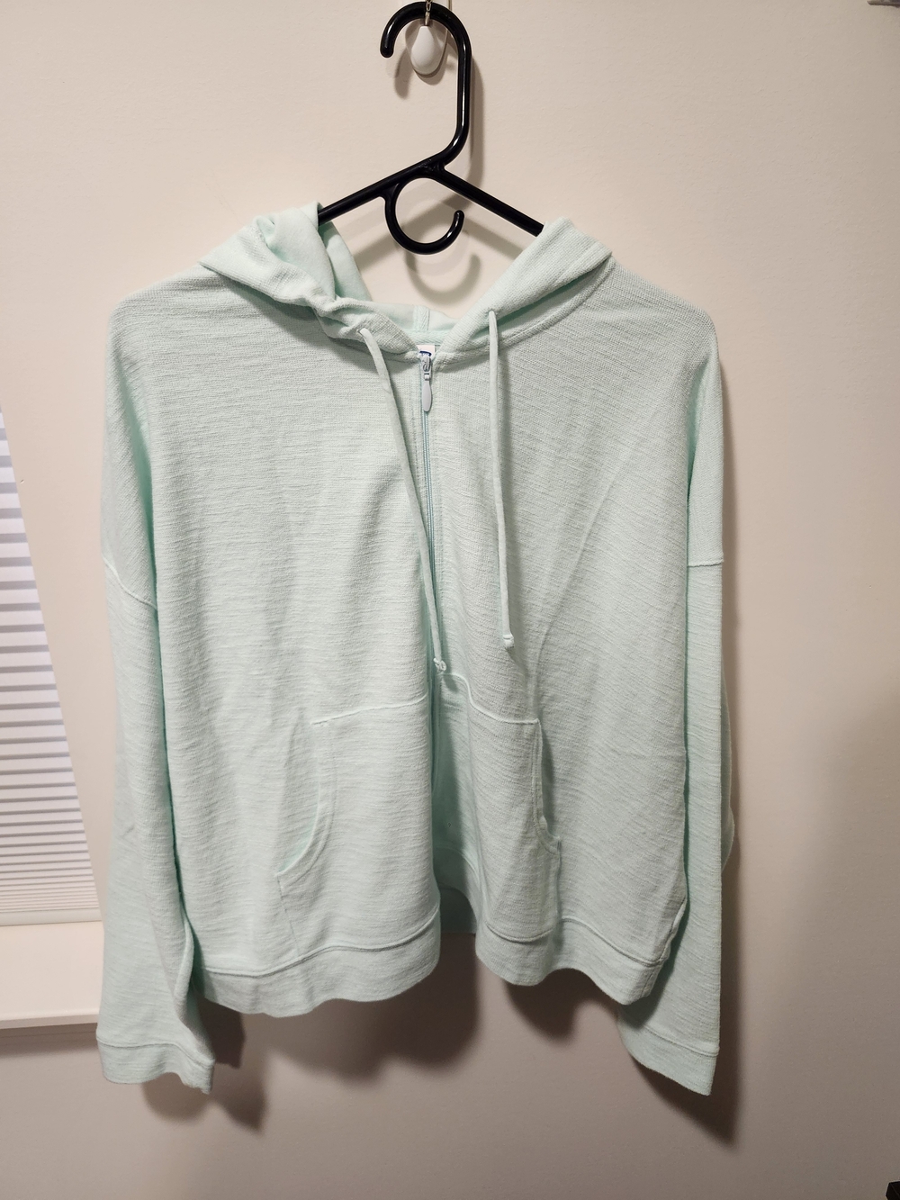 Old Navy Light Mint Zip Hoodie